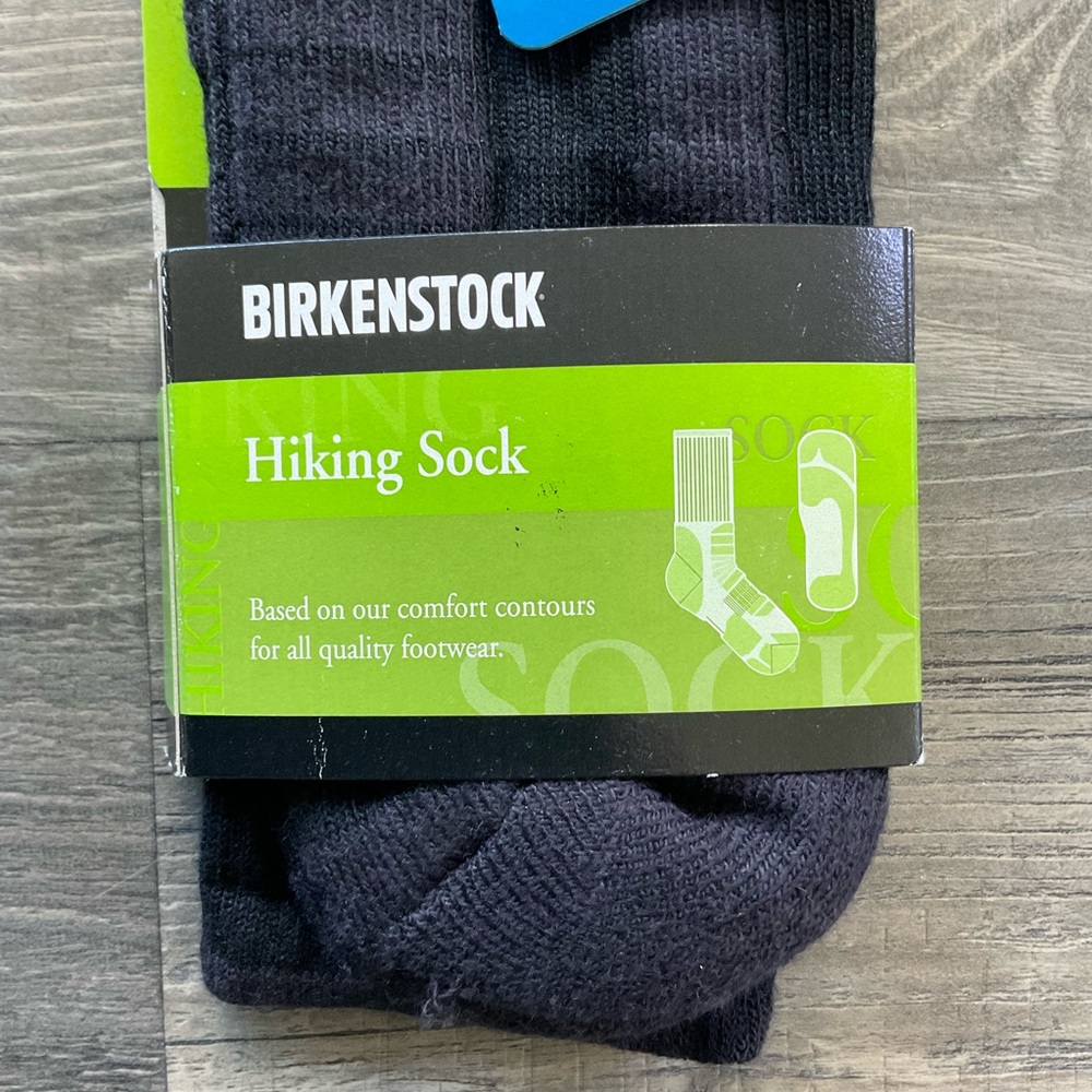 VTG Birkenstock Coolmax Hiking Socks Unisex MEDIUM Women’s 6.5-9.5 Men’s 5.5-8.5 - Picture 2 of 8
